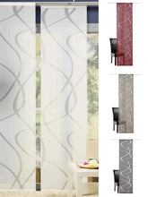 Schiebevorhang Wave BxH 60x245cm in wollweiß